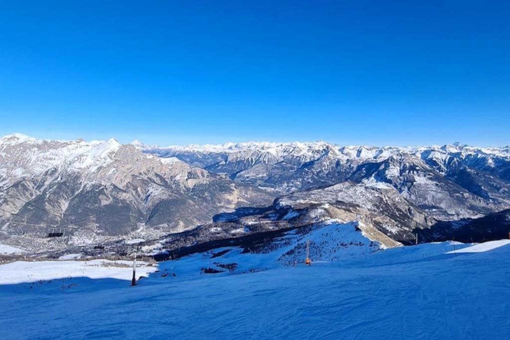 Appartamento T2 à 5 min à pieds des pistes, Puy St Vincent 1700 Puy-Saint-Vincent Esterno foto